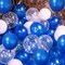 Blue Balloons 100 Pack 12 Inch Blue Latex Party Balloon Round Helium Blue Ballons for Birthday Graduation Baby Shower Baseball Nautical Gender Reveal Wedding Party Decorations